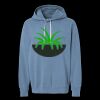 Unisex Garment-Dyed Lightweight Fleece Hooded Sweatshirt Thumbnail