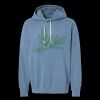 Unisex Garment-Dyed Lightweight Fleece Hooded Sweatshirt Thumbnail