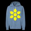 Unisex Garment-Dyed Lightweight Fleece Hooded Sweatshirt Thumbnail