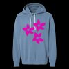 Unisex Garment-Dyed Lightweight Fleece Hooded Sweatshirt Thumbnail