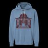 Unisex Garment-Dyed Lightweight Fleece Hooded Sweatshirt Thumbnail