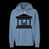 Unisex Garment-Dyed Lightweight Fleece Hooded Sweatshirt Thumbnail