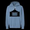 Unisex Garment-Dyed Lightweight Fleece Hooded Sweatshirt Thumbnail