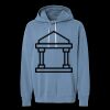 Unisex Garment-Dyed Lightweight Fleece Hooded Sweatshirt Thumbnail