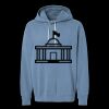 Unisex Garment-Dyed Lightweight Fleece Hooded Sweatshirt Thumbnail