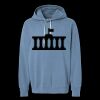 Unisex Garment-Dyed Lightweight Fleece Hooded Sweatshirt Thumbnail