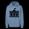 Unisex Garment-Dyed Lightweight Fleece Hooded Sweatshirt Thumbnail
