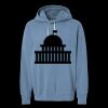 Unisex Garment-Dyed Lightweight Fleece Hooded Sweatshirt Thumbnail