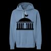 Unisex Garment-Dyed Lightweight Fleece Hooded Sweatshirt Thumbnail