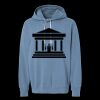 Unisex Garment-Dyed Lightweight Fleece Hooded Sweatshirt Thumbnail