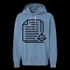 Unisex Garment-Dyed Lightweight Fleece Hooded Sweatshirt Thumbnail