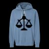 Unisex Garment-Dyed Lightweight Fleece Hooded Sweatshirt Thumbnail