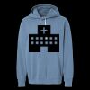 Unisex Garment-Dyed Lightweight Fleece Hooded Sweatshirt Thumbnail