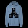 Unisex Garment-Dyed Lightweight Fleece Hooded Sweatshirt Thumbnail