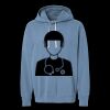 Unisex Garment-Dyed Lightweight Fleece Hooded Sweatshirt Thumbnail