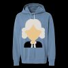 Unisex Garment-Dyed Lightweight Fleece Hooded Sweatshirt Thumbnail