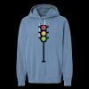 Unisex Garment-Dyed Lightweight Fleece Hooded Sweatshirt Thumbnail