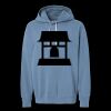 Unisex Garment-Dyed Lightweight Fleece Hooded Sweatshirt Thumbnail