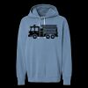 Unisex Garment-Dyed Lightweight Fleece Hooded Sweatshirt Thumbnail