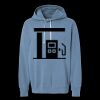 Unisex Garment-Dyed Lightweight Fleece Hooded Sweatshirt Thumbnail