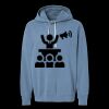 Unisex Garment-Dyed Lightweight Fleece Hooded Sweatshirt Thumbnail