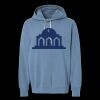 Unisex Garment-Dyed Lightweight Fleece Hooded Sweatshirt Thumbnail