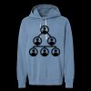 Unisex Garment-Dyed Lightweight Fleece Hooded Sweatshirt Thumbnail