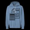 Unisex Garment-Dyed Lightweight Fleece Hooded Sweatshirt Thumbnail