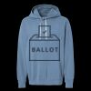 Unisex Garment-Dyed Lightweight Fleece Hooded Sweatshirt Thumbnail
