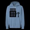 Unisex Garment-Dyed Lightweight Fleece Hooded Sweatshirt Thumbnail