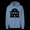 Unisex Garment-Dyed Lightweight Fleece Hooded Sweatshirt Thumbnail