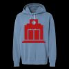Unisex Garment-Dyed Lightweight Fleece Hooded Sweatshirt Thumbnail