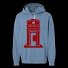 Unisex Garment-Dyed Lightweight Fleece Hooded Sweatshirt Thumbnail