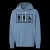Unisex Garment-Dyed Lightweight Fleece Hooded Sweatshirt Thumbnail