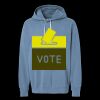 Unisex Garment-Dyed Lightweight Fleece Hooded Sweatshirt Thumbnail