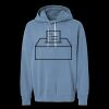 Unisex Garment-Dyed Lightweight Fleece Hooded Sweatshirt Thumbnail
