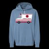 Unisex Garment-Dyed Lightweight Fleece Hooded Sweatshirt Thumbnail