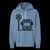Unisex Garment-Dyed Lightweight Fleece Hooded Sweatshirt Thumbnail