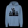 Unisex Garment-Dyed Lightweight Fleece Hooded Sweatshirt Thumbnail