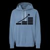 Unisex Garment-Dyed Lightweight Fleece Hooded Sweatshirt Thumbnail