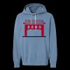 Unisex Garment-Dyed Lightweight Fleece Hooded Sweatshirt Thumbnail