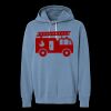 Unisex Garment-Dyed Lightweight Fleece Hooded Sweatshirt Thumbnail