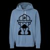 Unisex Garment-Dyed Lightweight Fleece Hooded Sweatshirt Thumbnail