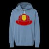 Unisex Garment-Dyed Lightweight Fleece Hooded Sweatshirt Thumbnail
