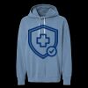 Unisex Garment-Dyed Lightweight Fleece Hooded Sweatshirt Thumbnail