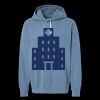 Unisex Garment-Dyed Lightweight Fleece Hooded Sweatshirt Thumbnail
