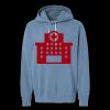 Unisex Garment-Dyed Lightweight Fleece Hooded Sweatshirt Thumbnail
