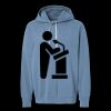 Unisex Garment-Dyed Lightweight Fleece Hooded Sweatshirt Thumbnail