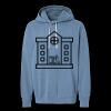 Unisex Garment-Dyed Lightweight Fleece Hooded Sweatshirt Thumbnail