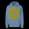 Unisex Garment-Dyed Lightweight Fleece Hooded Sweatshirt Thumbnail
